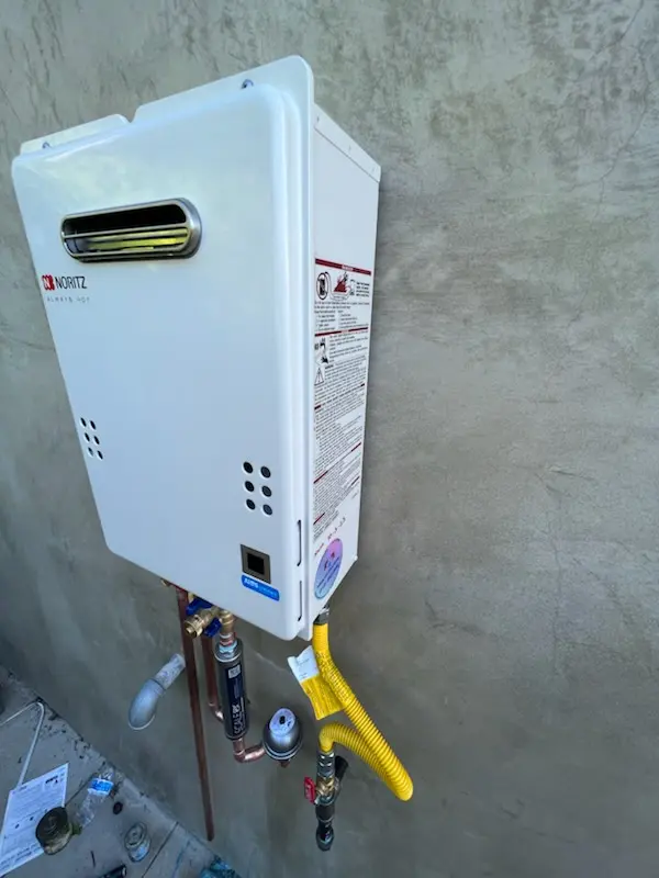 Tankless water heater installation for Saunders Point homes